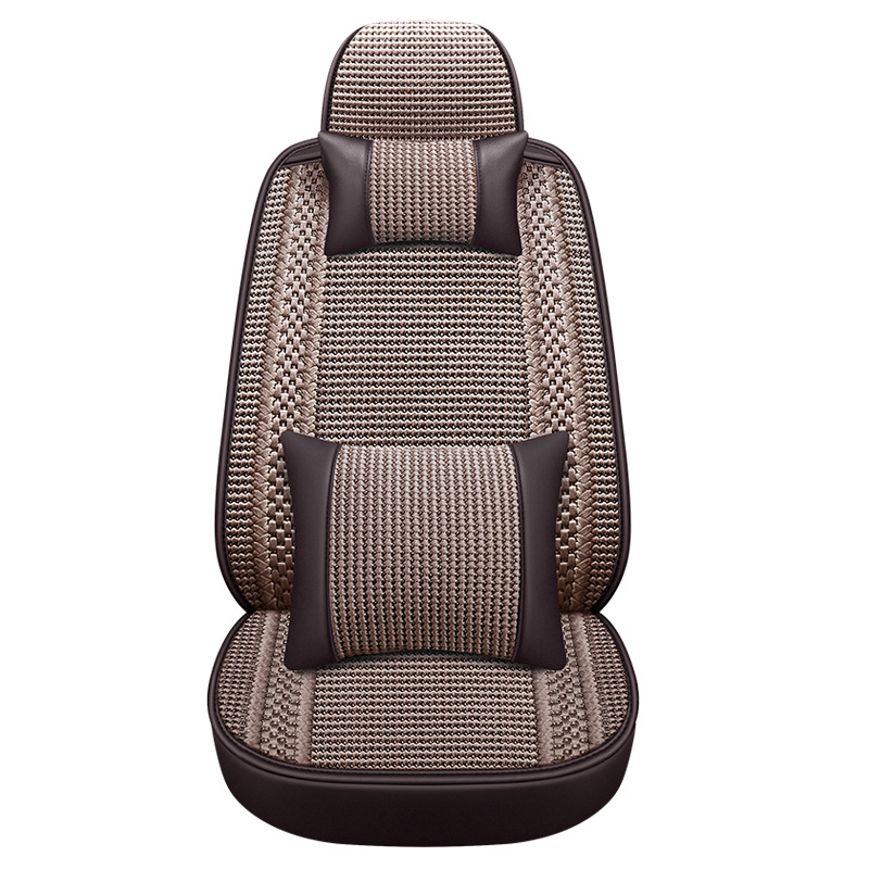 Autóülés párna Ice Silk felülettel, gyapot töltet, JS márka, négy évszakos használat, testreszabás elérhető