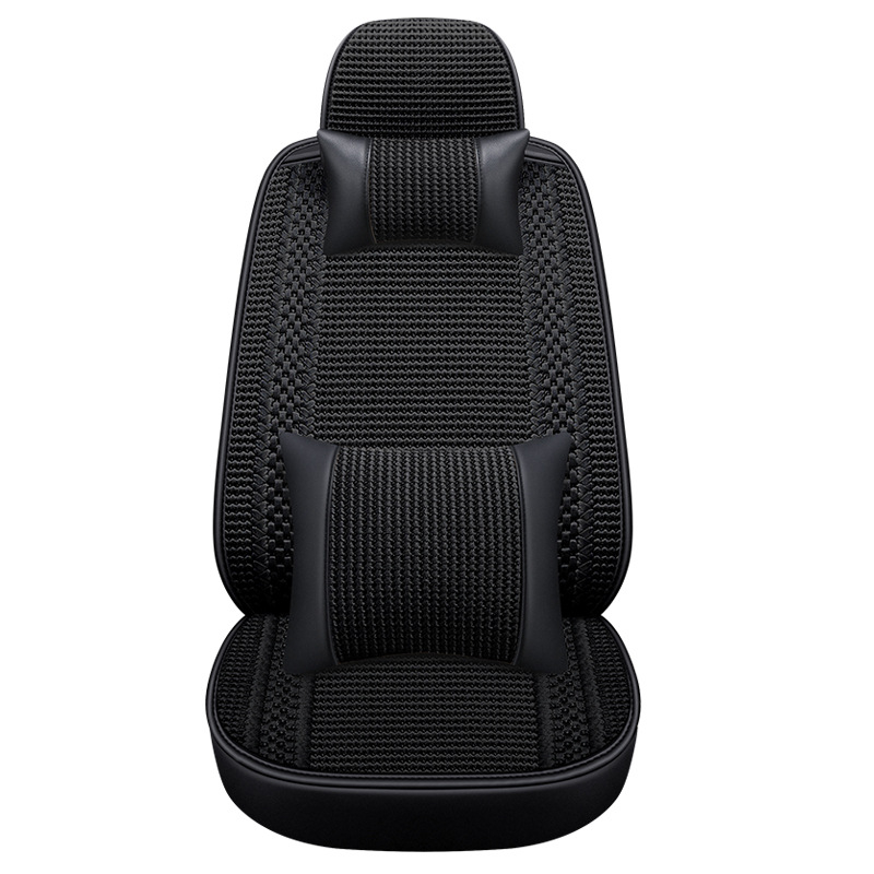 Autóülés párna Ice Silk felülettel, gyapot töltet, JS márka, négy évszakos használat, testreszabás elérhető