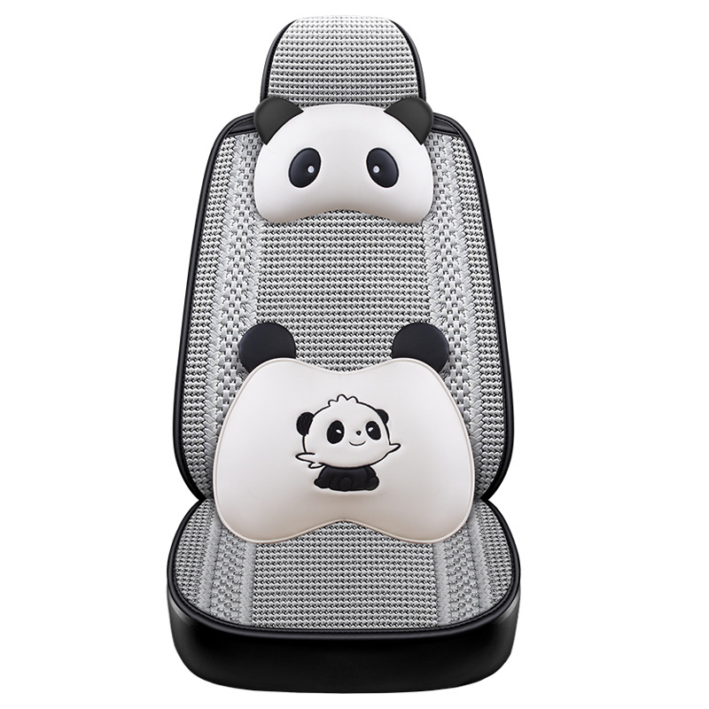 Autóülés párna Ice Silk felülettel, gyapot töltet, JS márka, négy évszakos használat, testreszabás elérhető