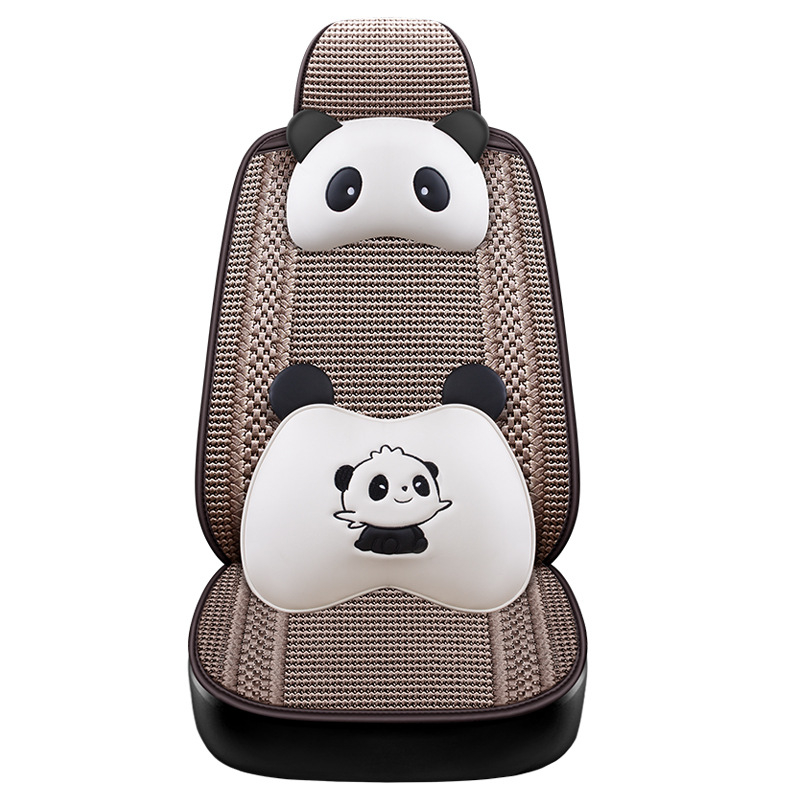 Autóülés párna Ice Silk felülettel, gyapot töltet, JS márka, négy évszakos használat, testreszabás elérhető