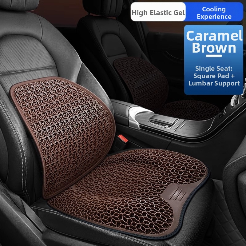Peng Mei gel podložka za auto sjedalo – univerzalna za sve sezone, ventilirana i prozračna