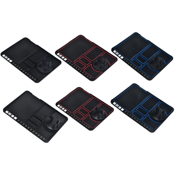 Автомобилен държач за телефон с противохлъзваща подложка, универсален монтаж на таблото, гравитационен държач за навигация