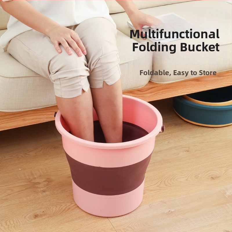 Сгъваема кофа – пластмасова, марка YOPI, издание 2023 г., тегло 0,19–0,55 кг