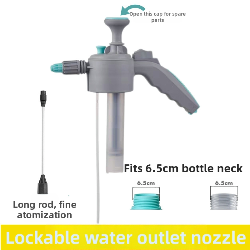 Set de duze pentru ceainic/udare cu braț universal, extensie telescopică, duză spumoasă, duză cu bule