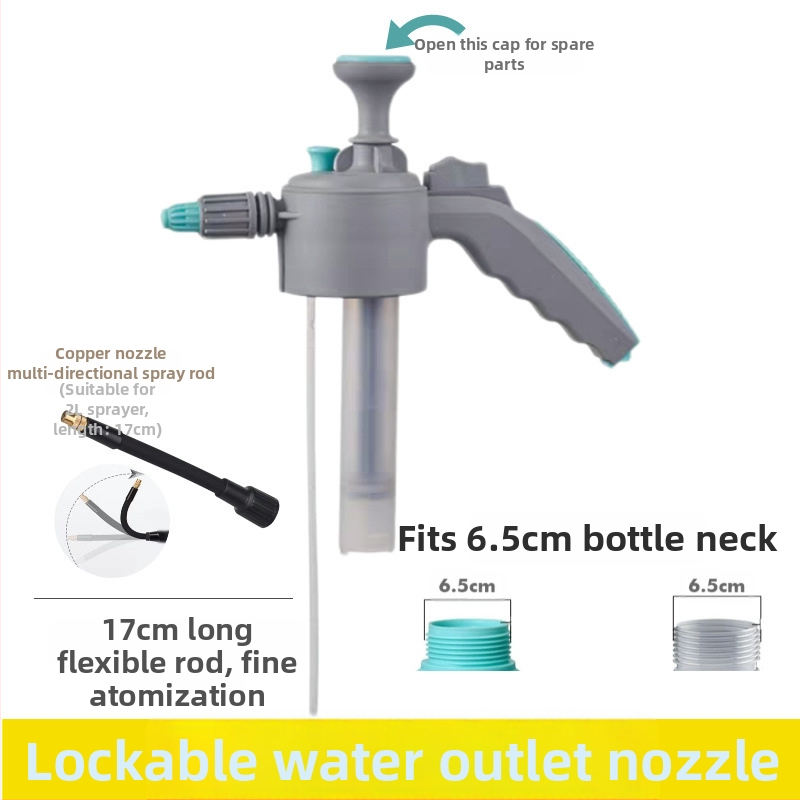 Set de duze pentru ceainic/udare cu braț universal, extensie telescopică, duză spumoasă, duză cu bule