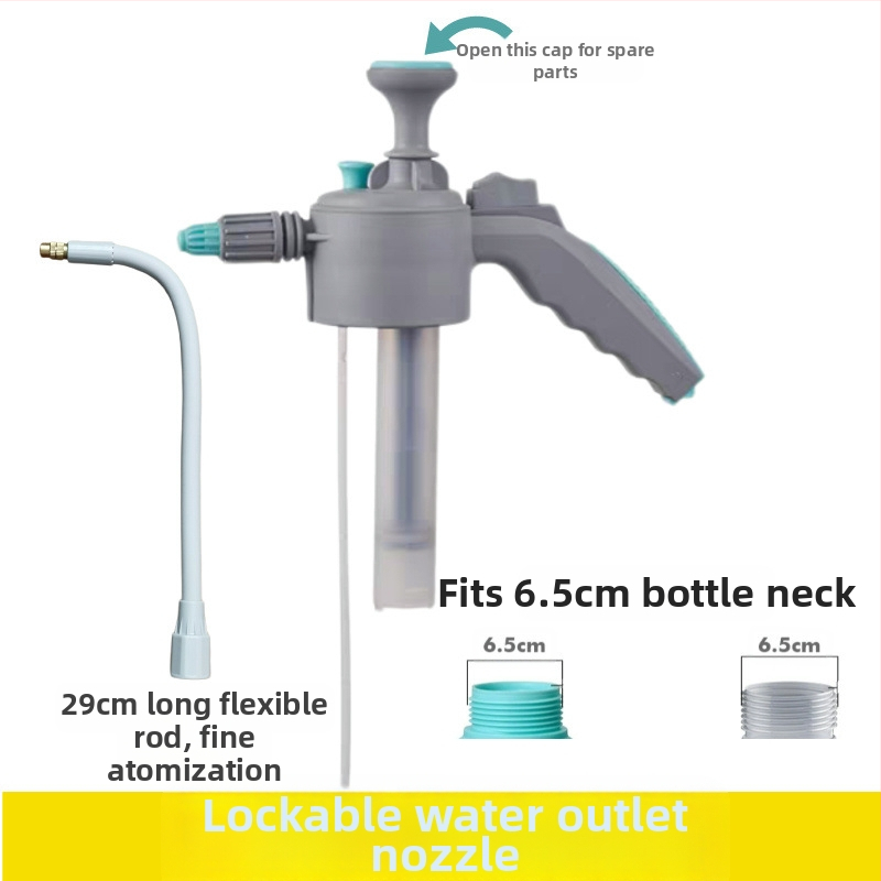 Set de duze pentru ceainic/udare cu braț universal, extensie telescopică, duză spumoasă, duză cu bule