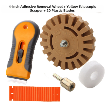 Pneimatiskā līmes noņemšanas ierīce ar gumijas riteni; noņem līmi un krāsu; piemērots automašīnas rūses noņemšanai un krāsu pulēšanai; sērija Rubber removal tray