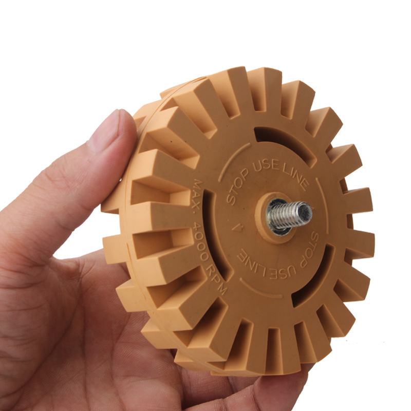 Pneimatiskā līmes noņemšanas ierīce ar gumijas riteni; noņem līmi un krāsu; piemērots automašīnas rūses noņemšanai un krāsu pulēšanai; sērija Rubber removal tray