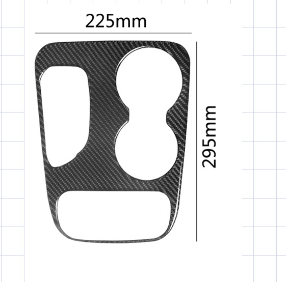 Karbonski okvir za otvor zraka kapota Toyota Supra A90 (2019–2022), model 78965, moguć ispis logotipa, prilagodljivo