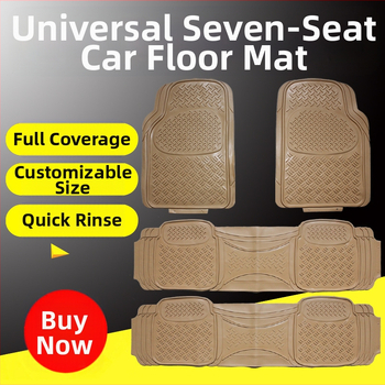 Univerzalni auto pod za stopala, vodootporan PVC, opća kompatibilnost, prilagodljivost