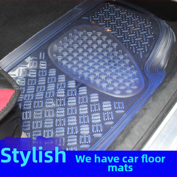 Γενικό πατάκι ποδιού αυτοκινήτου, αδιάβροχο PVC, ευρεία συμβατότητα, προσαρμοστικότητα