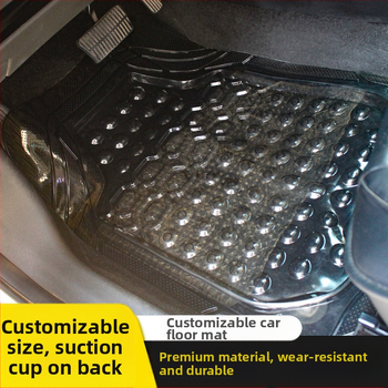 Γενικό πατάκι ποδιού αυτοκινήτου, αδιάβροχο PVC, ευρεία συμβατότητα, προσαρμοστικότητα