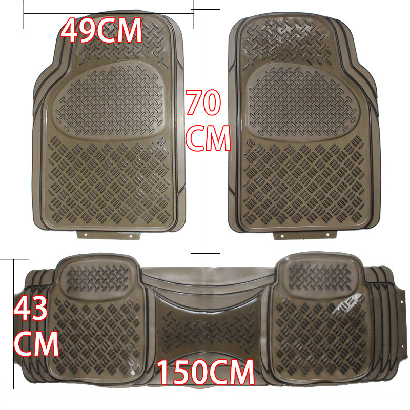 Univerzalni auto pod za stopala, vodootporan PVC, opća kompatibilnost, prilagodljivost