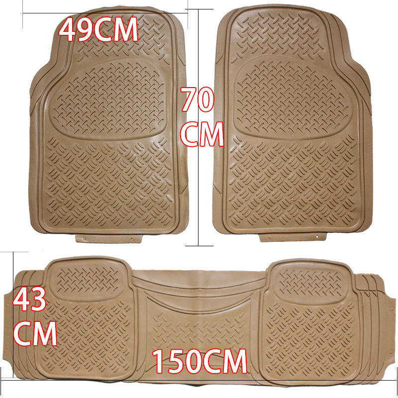 Univerzalni auto pod za stopala, vodootporan PVC, opća kompatibilnost, prilagodljivost