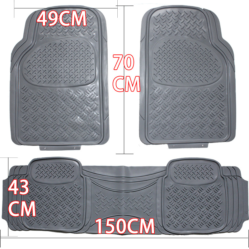 Univerzalni auto pod za stopala, vodootporan PVC, opća kompatibilnost, prilagodljivost