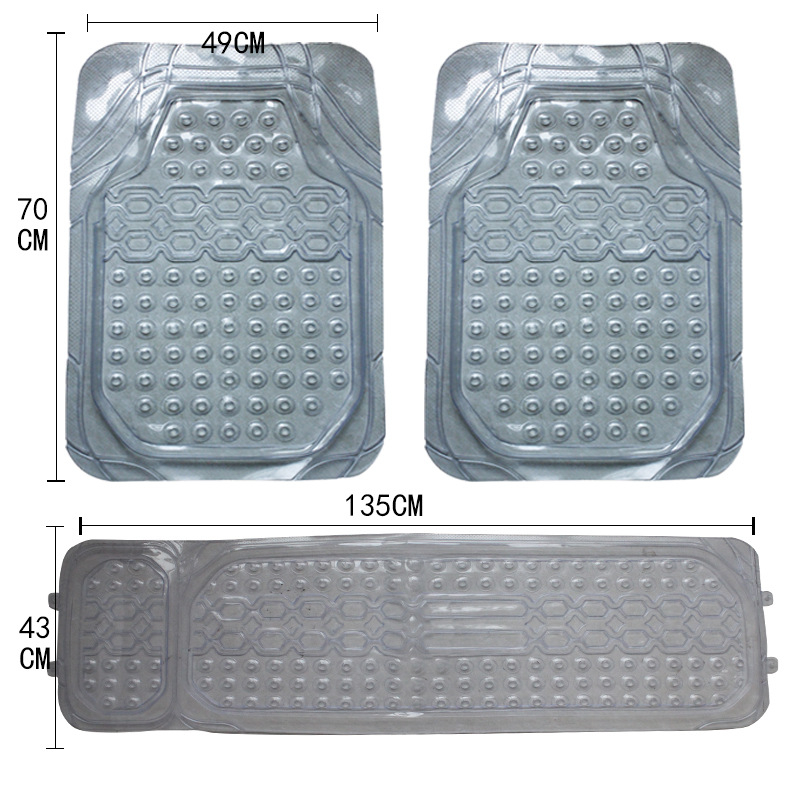 Univerzalni auto pod za stopala, vodootporan PVC, opća kompatibilnost, prilagodljivost