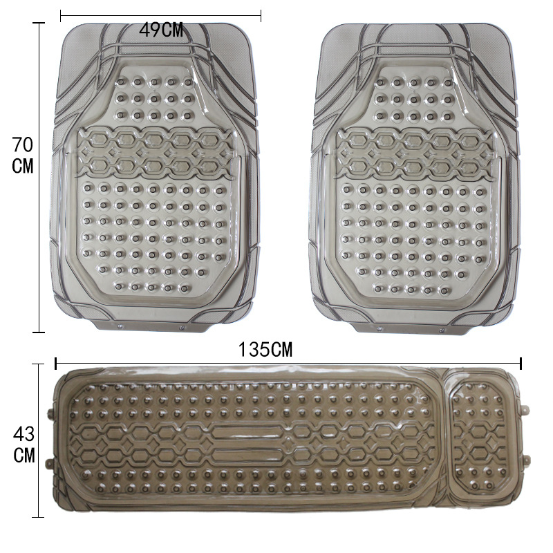 Univerzalni auto pod za stopala, vodootporan PVC, opća kompatibilnost, prilagodljivost