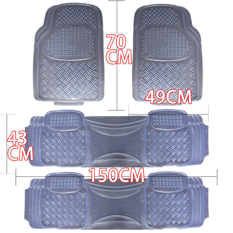 Univerzalni auto pod za stopala, vodootporan PVC, opća kompatibilnost, prilagodljivost