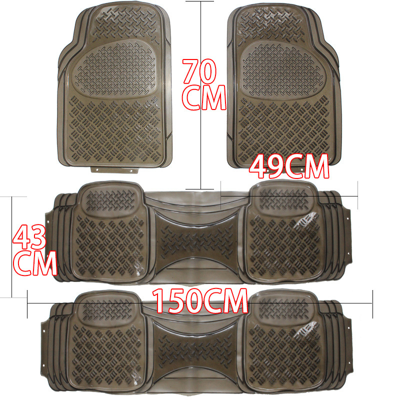 Univerzalni auto pod za stopala, vodootporan PVC, opća kompatibilnost, prilagodljivost