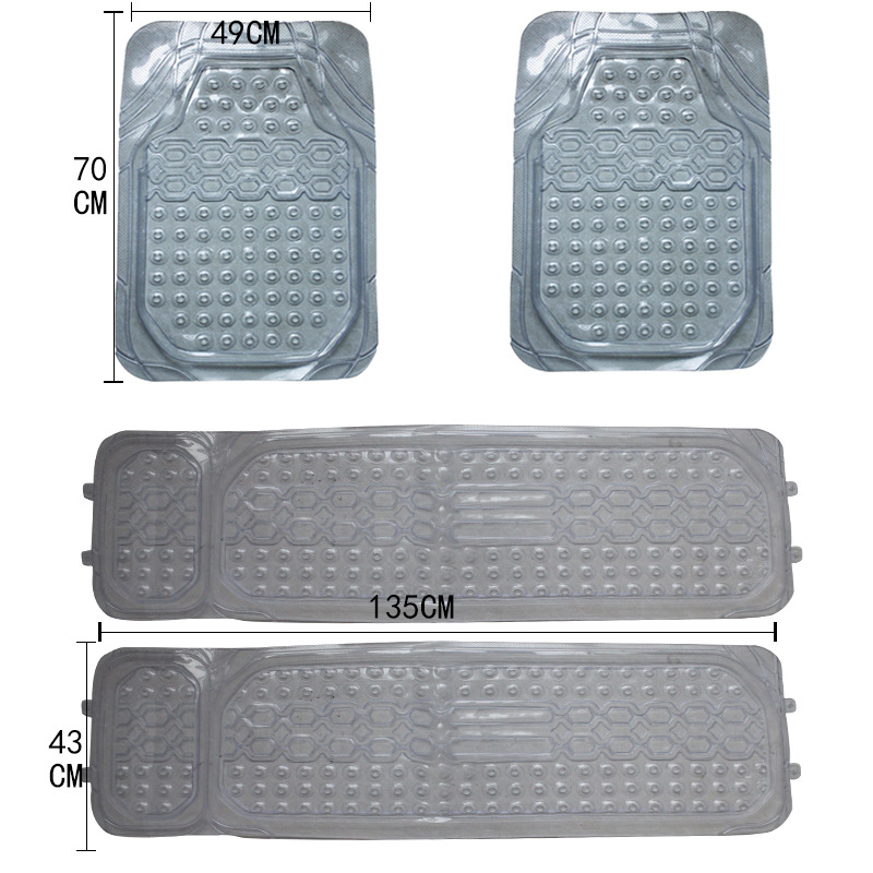 Univerzalni auto pod za stopala, vodootporan PVC, opća kompatibilnost, prilagodljivost