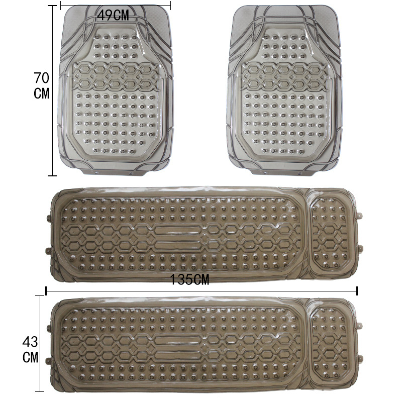 Univerzalni auto pod za stopala, vodootporan PVC, opća kompatibilnost, prilagodljivost