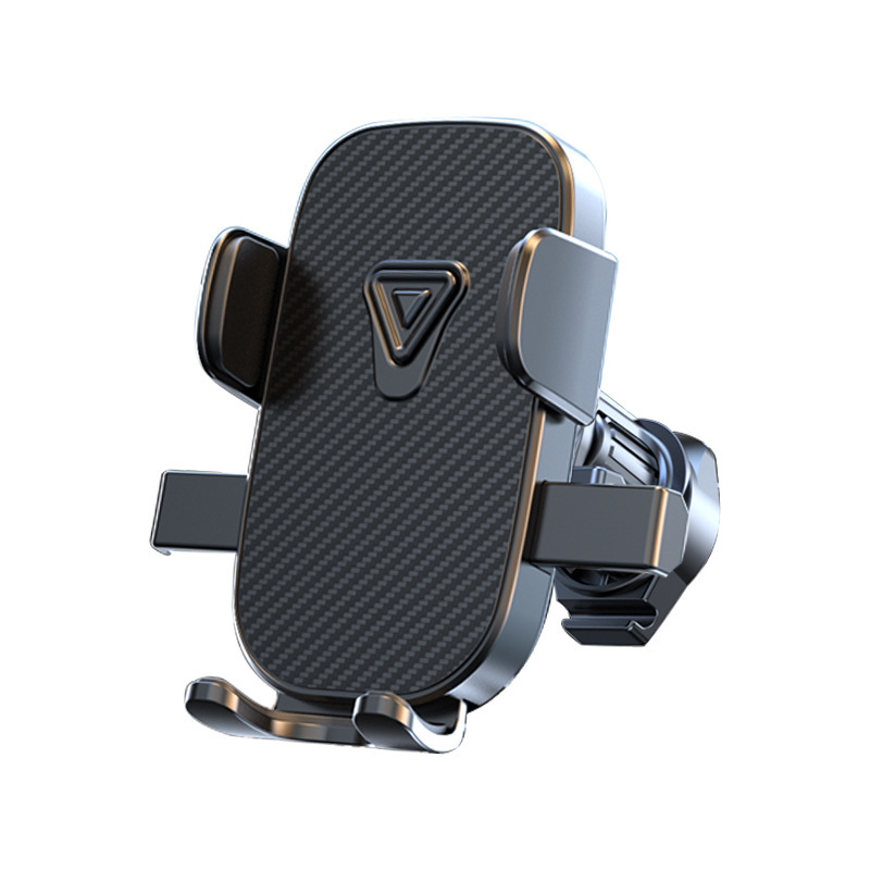 Autótelefon-tartó a műszerfalra és a szellőzőbe – vízszintes és függőleges kijelző, kattintásos rögzítés, univerzális autókhoz