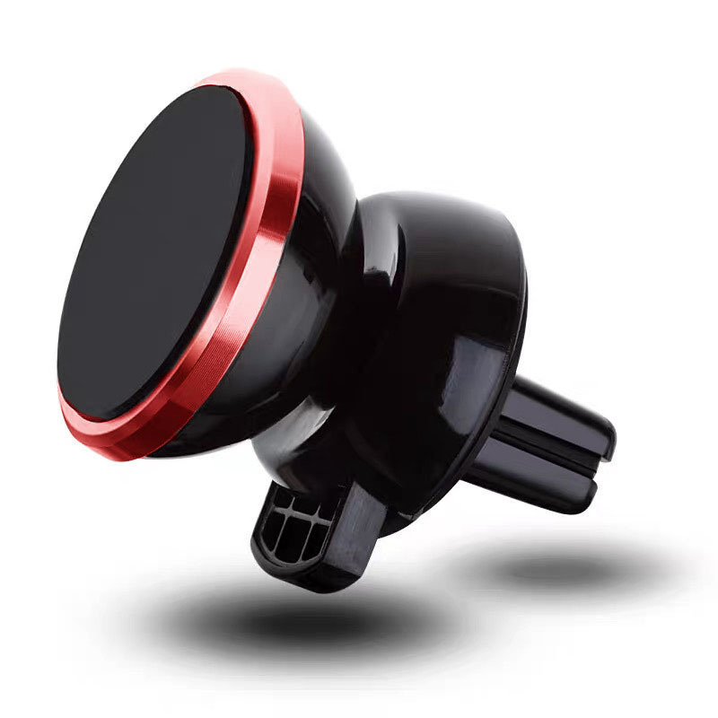 Univerzális mágneses autótelefon-tartó alumínium ötvözetből, a szellőzőnyílásba illeszkedő navigációs tartóval