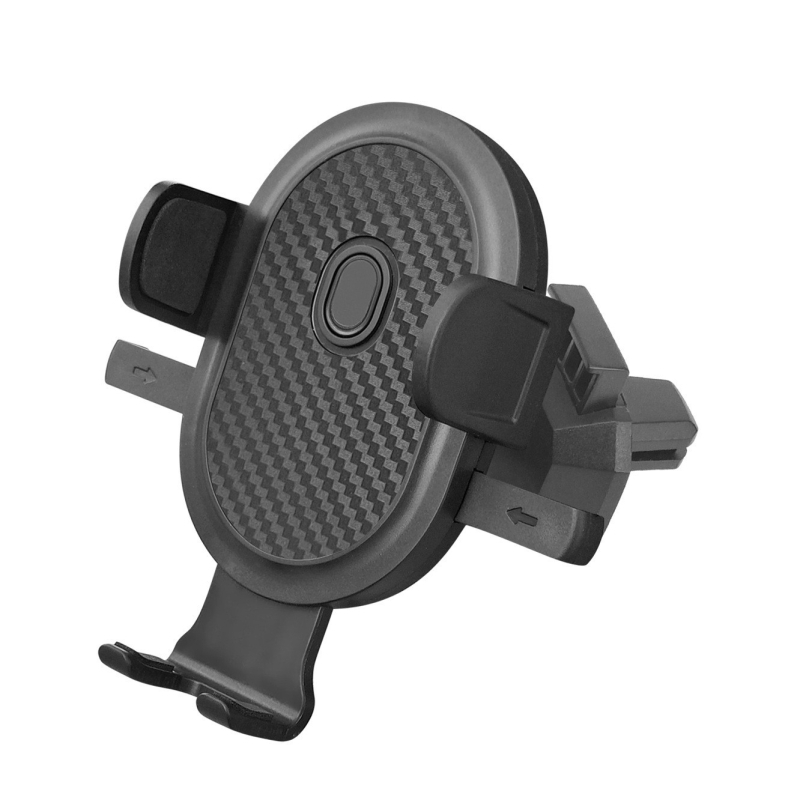 Държач за телефон за кола с въртене на 360°, регулируем, за монтаж върху въздушен отвор – щипков монтаж