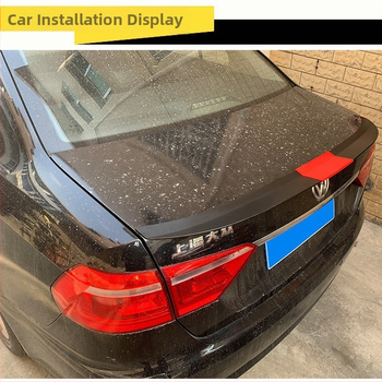 Автомобилен заден спойлер, универсален, лепящ монтаж без пробиване, трисегментно регулиране, ABS материал, модел BW-127