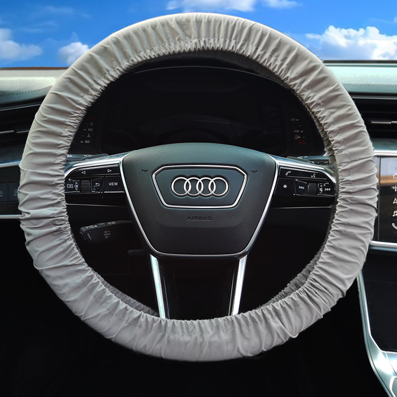 Κάλυμμα τιμονιού αυτοκινήτου μίας χρήσης, αδιάβροχο, προστασία από βρωμιά, από πλαστικό, συμβατό με πολλά μοντέλα, εύκολη εγκατάσταση