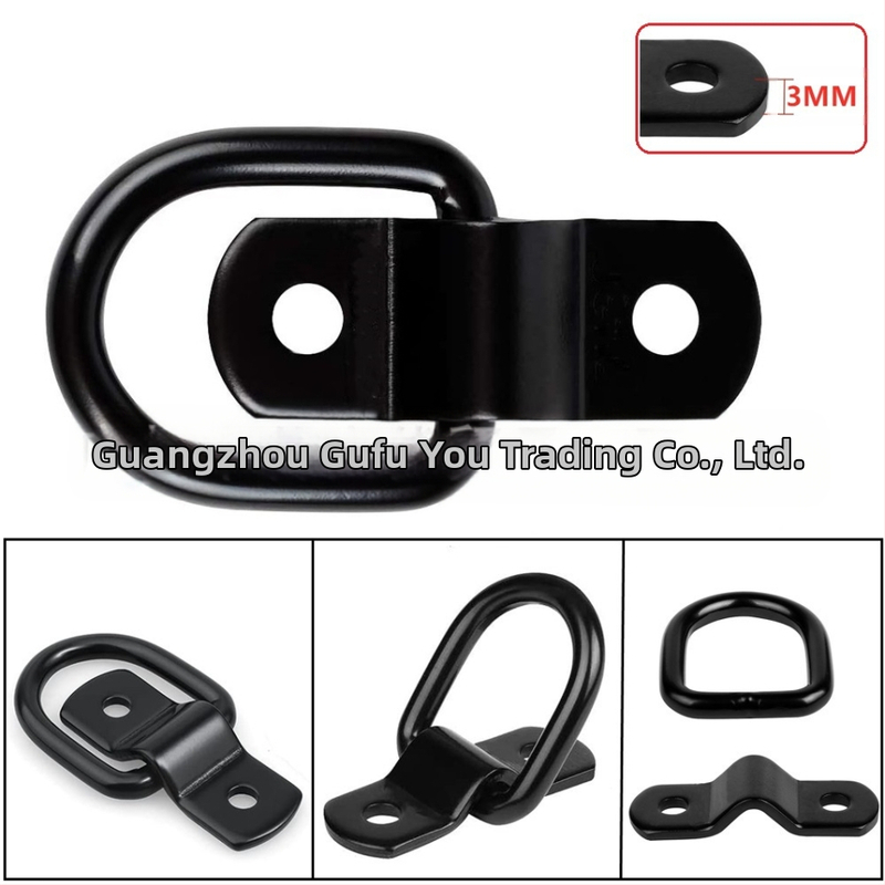 D-тип пръстенова ключалка за ремаркета, материал: желязо, марка Gu Fuyou, приложение: дърпателен пръстен и кука за въже