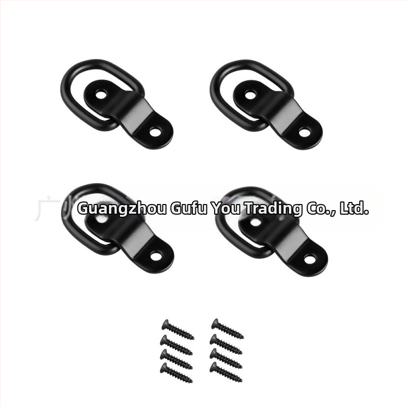 D-тип пръстенова ключалка за ремаркета, материал: желязо, марка Gu Fuyou, приложение: дърпателен пръстен и кука за въже