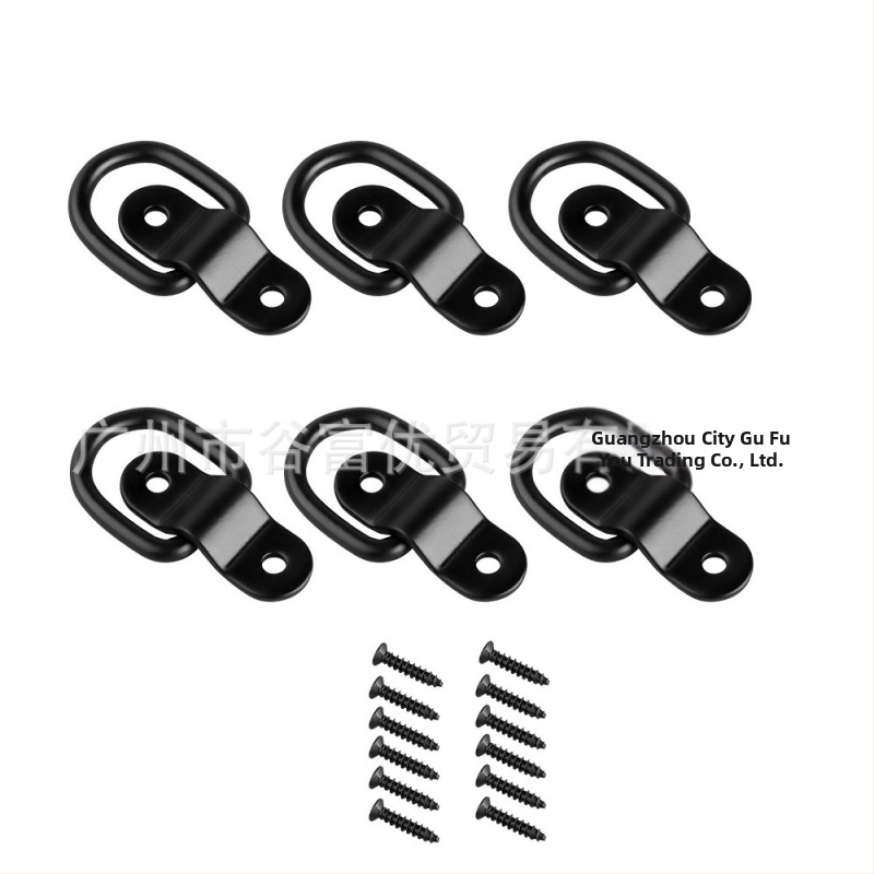 D-тип пръстенова ключалка за ремаркета, материал: желязо, марка Gu Fuyou, приложение: дърпателен пръстен и кука за въже