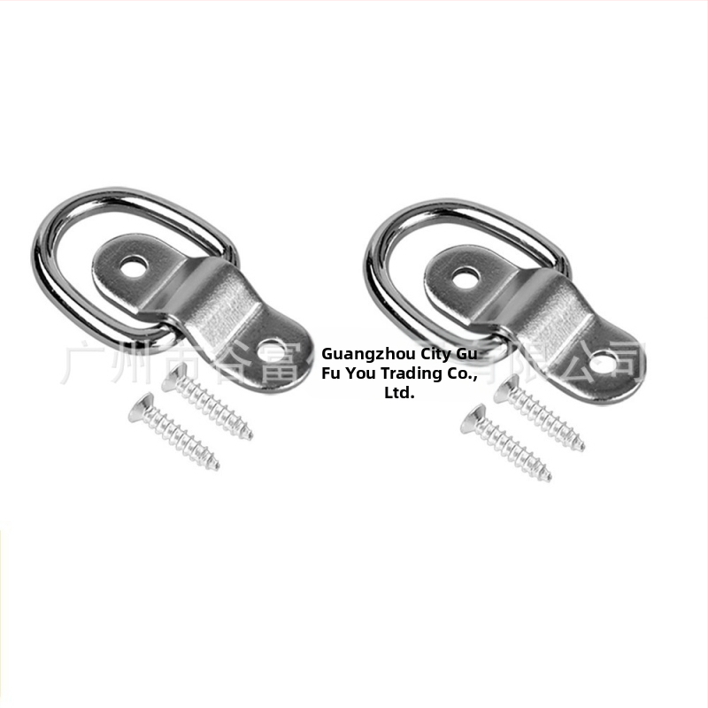 D-тип пръстенова ключалка за ремаркета, материал: желязо, марка Gu Fuyou, приложение: дърпателен пръстен и кука за въже