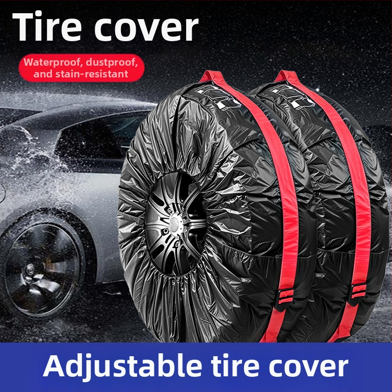 Τσάντα αποθήκευσης καλύμματος ελαστικών αυτοκινήτου, 190T πολυεστερικό ταφτά, μάρκα Inscription Car Zhibao, μοντέλο 9944