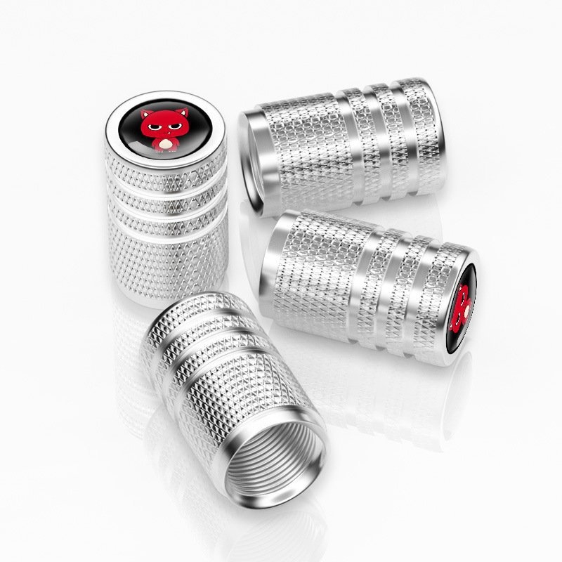 Automobilio vožtuvo dangtelis, aliuminio lydinys, tinklelio raštas, universali suderinamumas (Medžiaga: aliuminio lydinys; Raštas: tinklas; Suderinamumas: universalus)