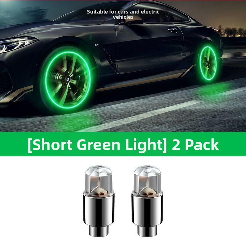 Φωτιζόμενο καπάκι βαλβίδας ελαστικού χωρίς κάλυμμα – αλουμίνιο, Snap-on, ιταλική βίδα, κοινή κοιλότητα πυρήνα