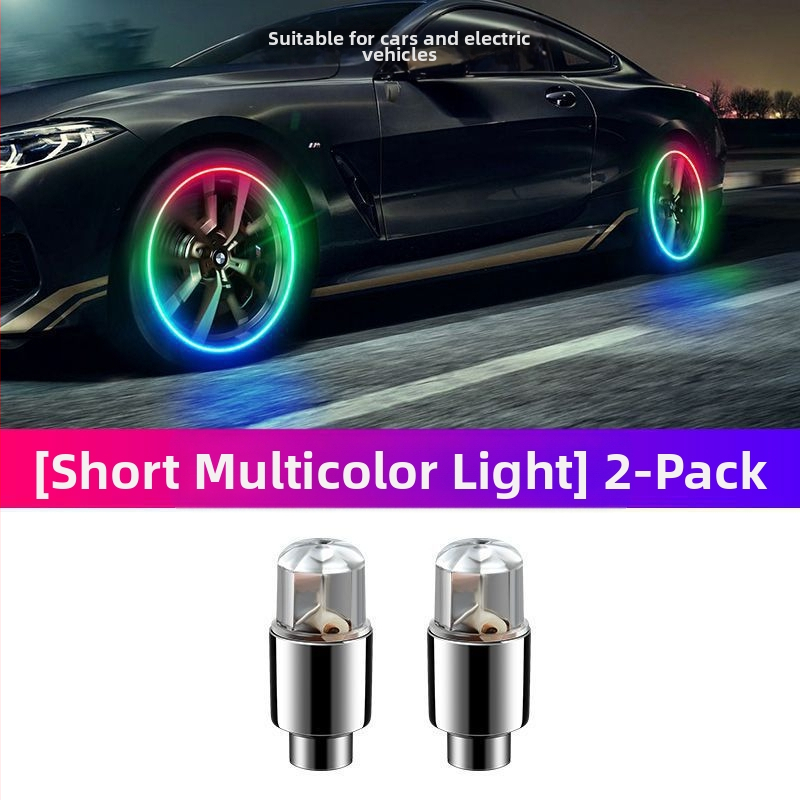 Φωτιζόμενο καπάκι βαλβίδας ελαστικού χωρίς κάλυμμα – αλουμίνιο, Snap-on, ιταλική βίδα, κοινή κοιλότητα πυρήνα