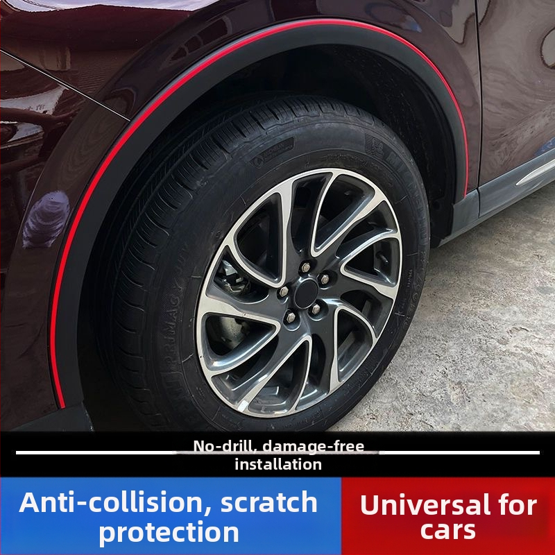 Delano PVC ratų arkos apsaugos juosta, modelis 04, universalūs automobilių modeliai