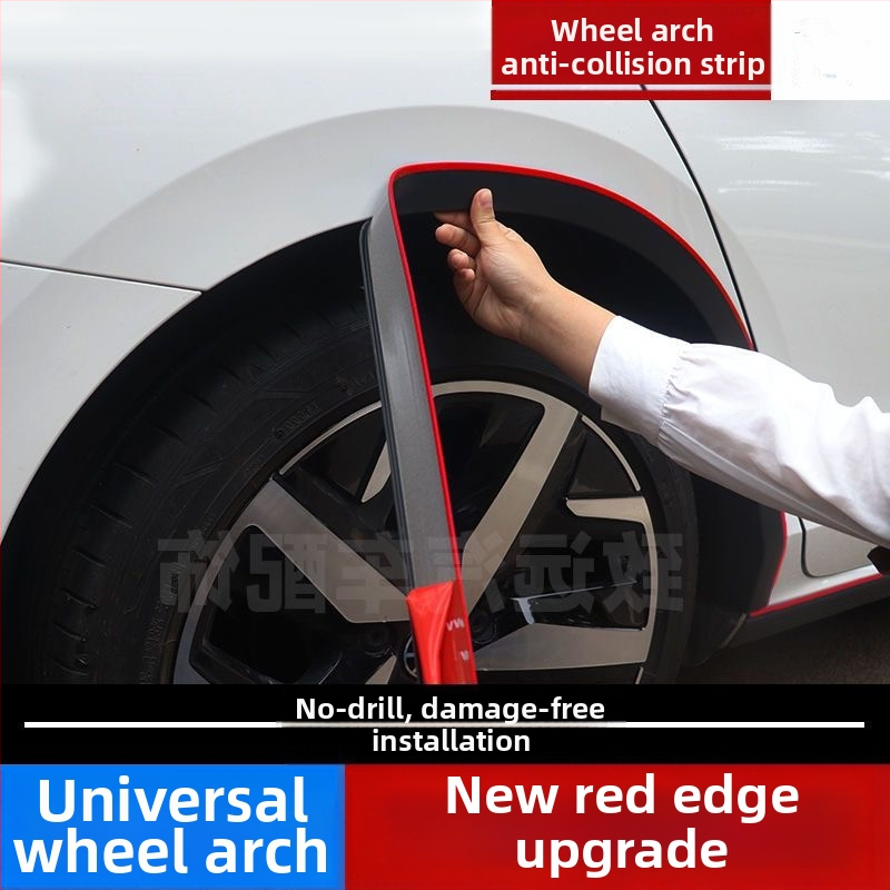 Delano PVC ratų arkos apsaugos juosta, modelis 04, universalūs automobilių modeliai