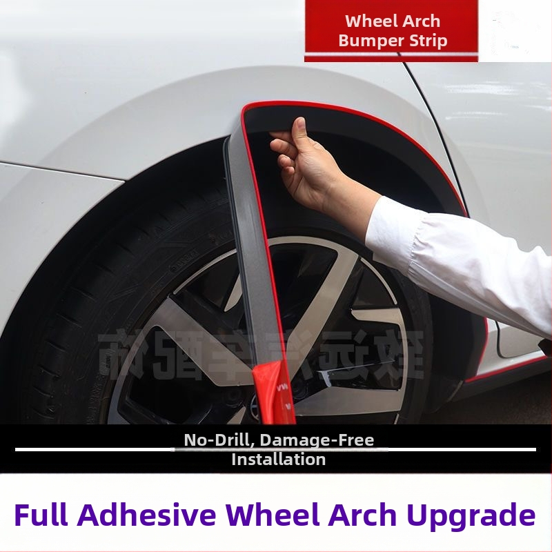 Delano PVC ratų arkos apsaugos juosta, modelis 04, universalūs automobilių modeliai