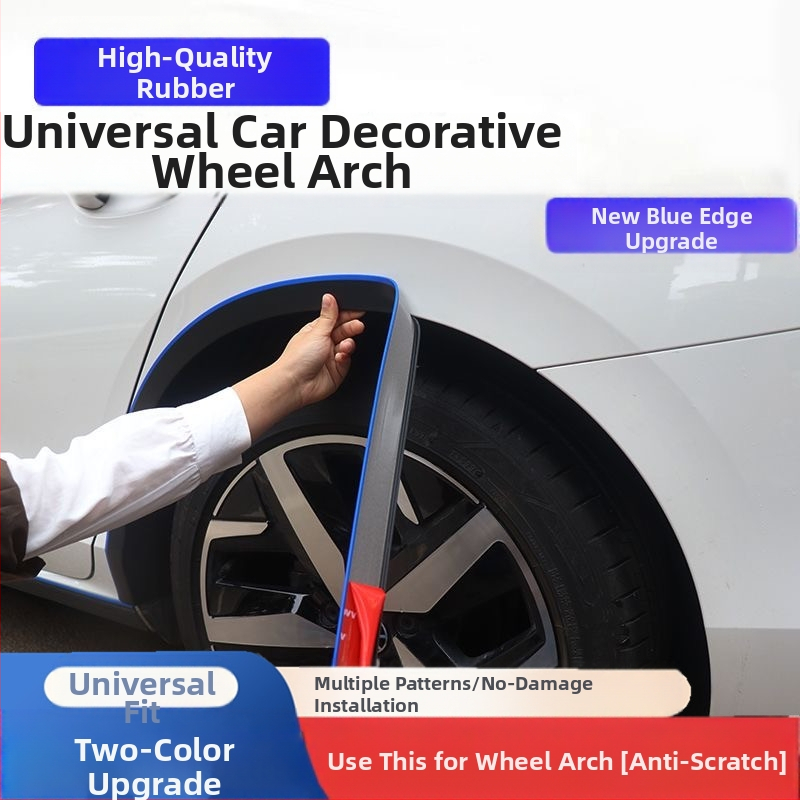 Delano PVC ratų arkos apsaugos juosta, modelis 04, universalūs automobilių modeliai