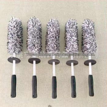 Automobilio ratų šepetėlis – mikropluošto šepetėlis valymui ratų ir padangų (Medžiaga: mikropluoštas; Prekės ženklas: Jinhang; Kilmė: Zhejiang; Personalizavimas: Taip)