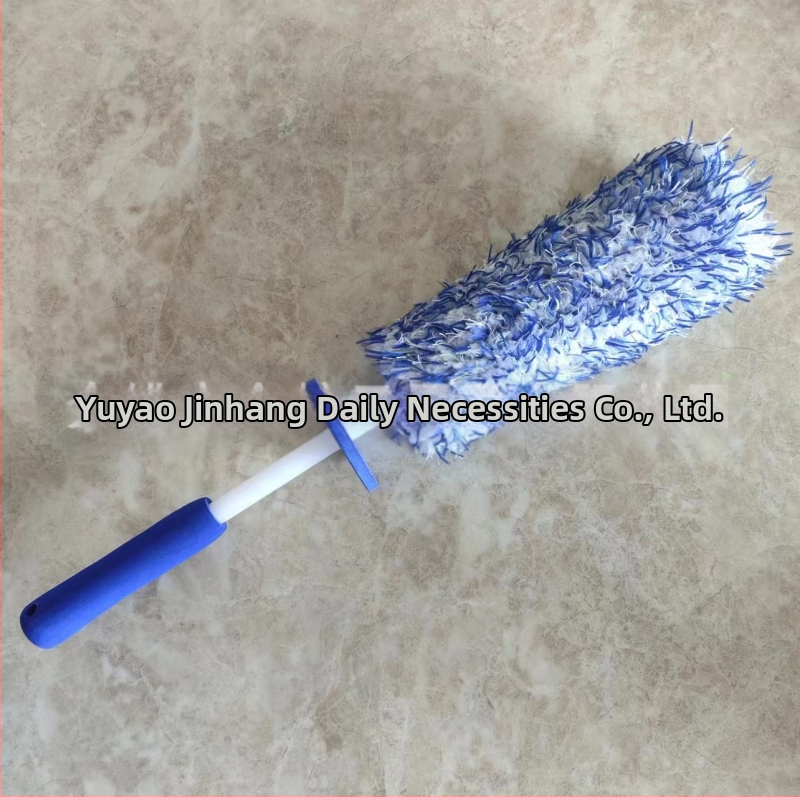 Automobilio ratų šepetėlis – mikropluošto šepetėlis valymui ratų ir padangų (Medžiaga: mikropluoštas; Prekės ženklas: Jinhang; Kilmė: Zhejiang; Personalizavimas: Taip)