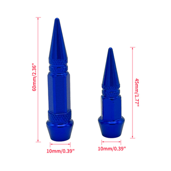 Εξάγωνη καπάκι βαλβίδας από αλουμίνιο, καθολικό για ποδήλατα και μοτοσικλέτες