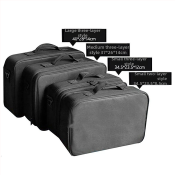 Τσάντα μακιγιάζ Junyi JY650, Oxford ύφασμα, κυβικό σχήμα, για ταξίδια