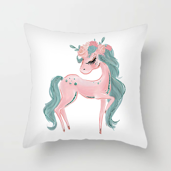 Qinju pūkštas pagalvės užvalkalas – baleto mergaitės motyvas, spauda, paprastas modernus dizainas