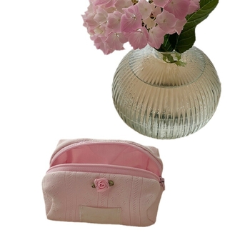 Козметичен несесер за пътуване за съхранение на червило (жакард материал, унисекс, ежедневна употреба)