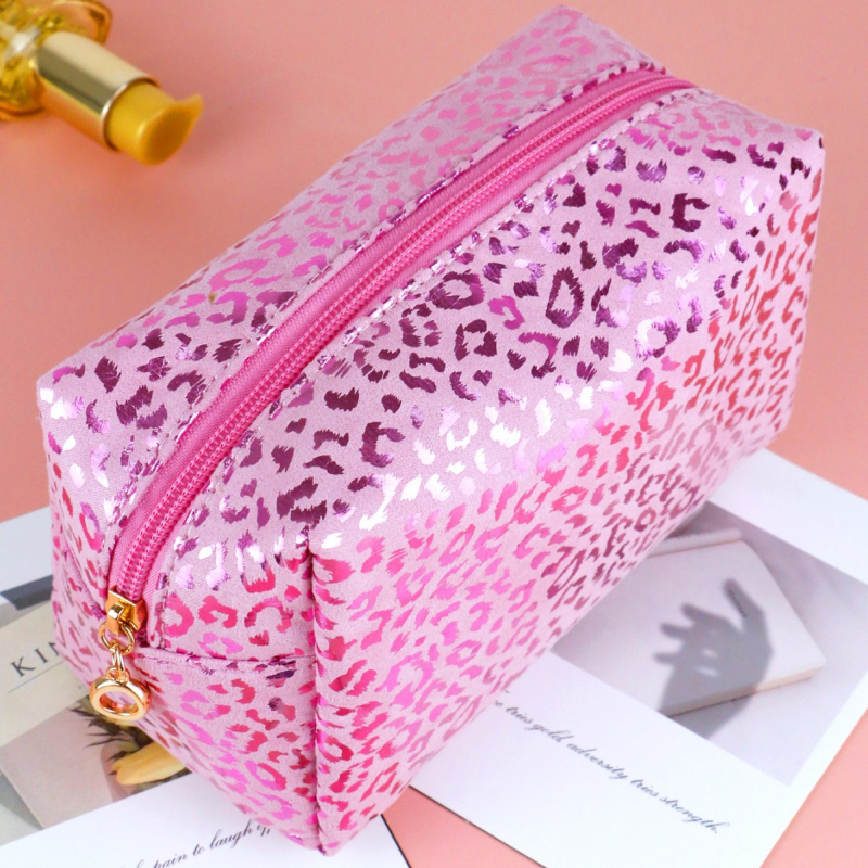 PU kozmetička torbica, vodootporni organizator za šminku i higijenske potrepštine, pogodna za unutarnju i vanjsku upotrebu, prijenosna ručna torba