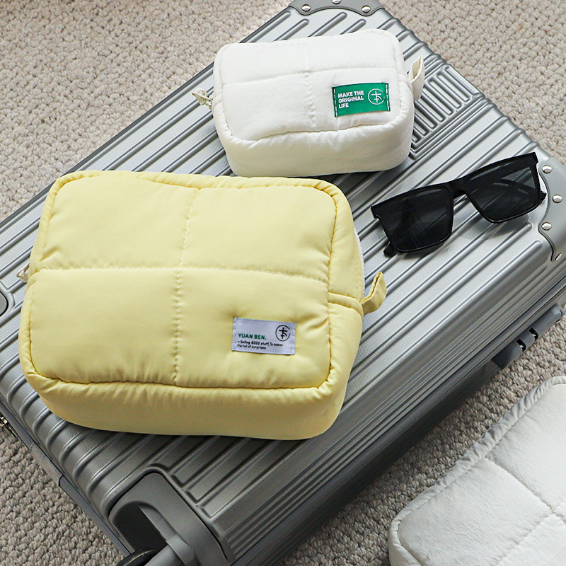 Torba za šminku od vodootpornog najlona, model Digital storage bag, oblik ručne torbe, svestrana za putovanja